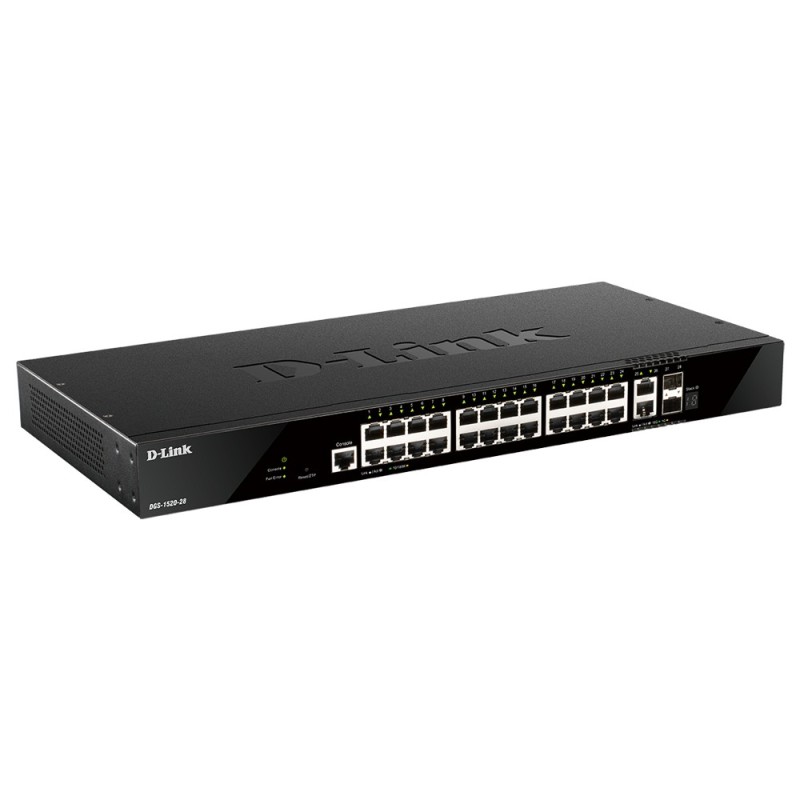 D-Link DGS-1520-28/E Switch 24xGbE 2x10GbE 2xSFP+