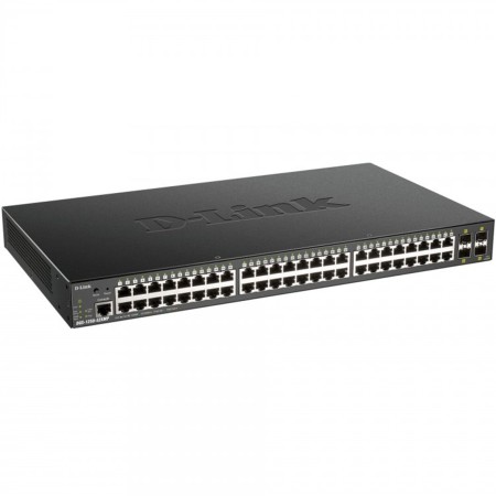 D-Link DGS-1250-52XMP/E Switch 48xG PoE+4x10G SFP+
