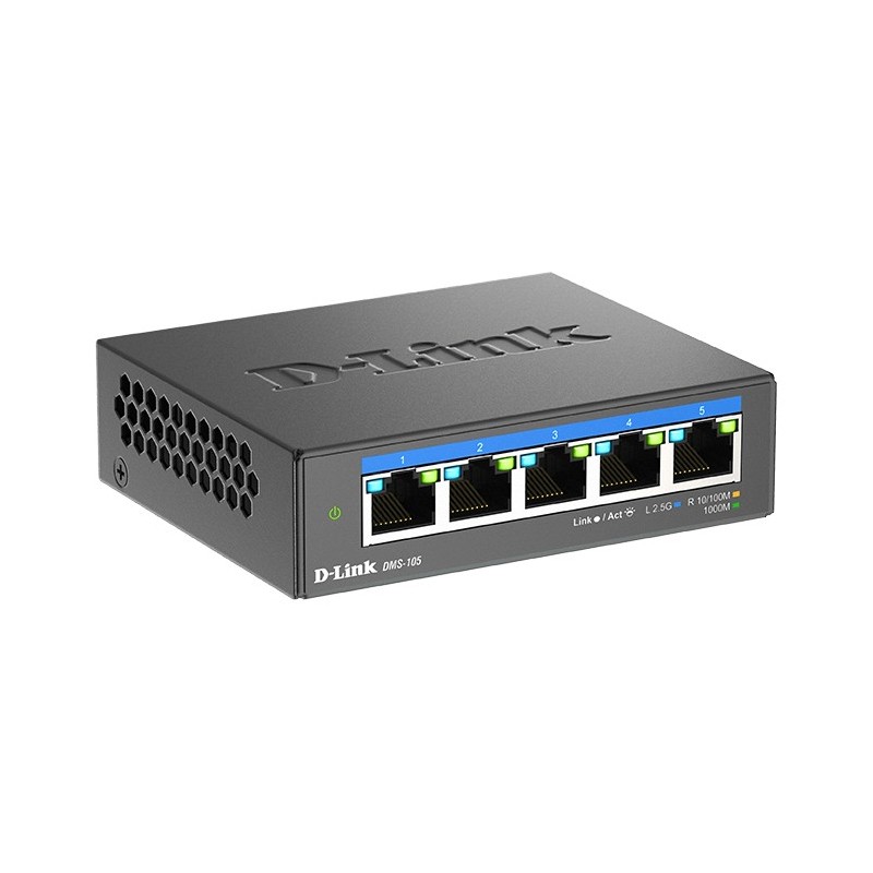 D-Link DMS-105 5x2.5MGb Unmanaged Switch