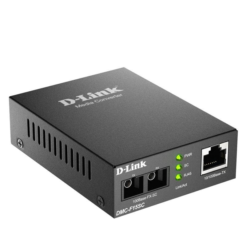 D-Link DMC-F15SC Conversor Medios SC SM 15Km