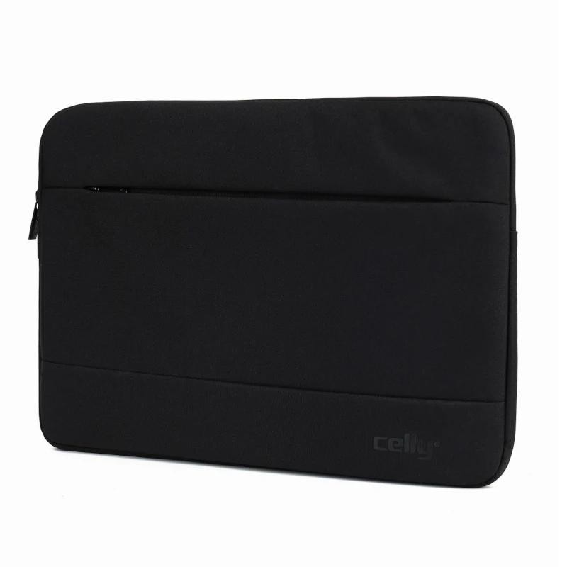 Celly Funda Portatil Sleeve hasta 16″ Negro