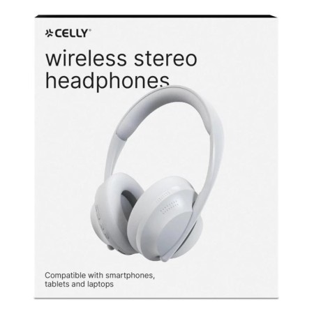 Celly Auricular Diadema Inalámbrico ARCHBEAT Blanc