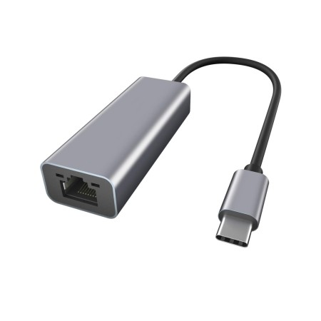 EWENT ADAPTADOR DE RED GIGABIT USB-C ALUMINIO