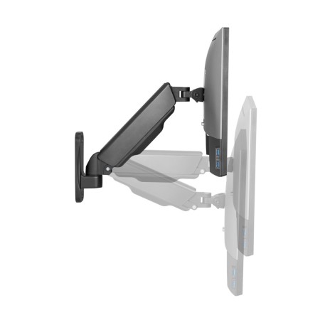 Soporte de pared ewent ew1532 para monitor hasta 34 pulgadas carga maxima 9kg