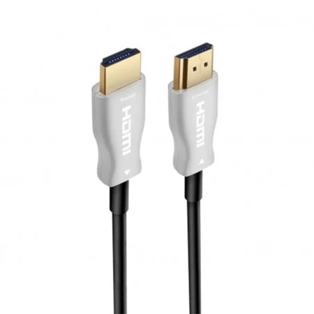 Cable hdmi ewent 4k uhd fibra optica hibrido 10m - macho - macho