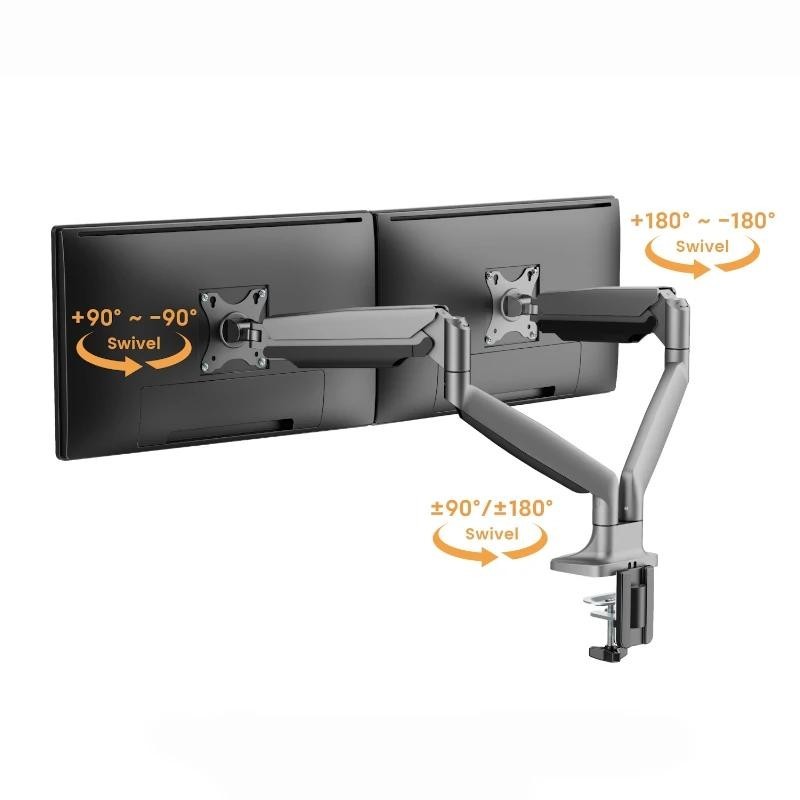 EWENT EW1528 soporte mesa 2 monitor hasta 35″