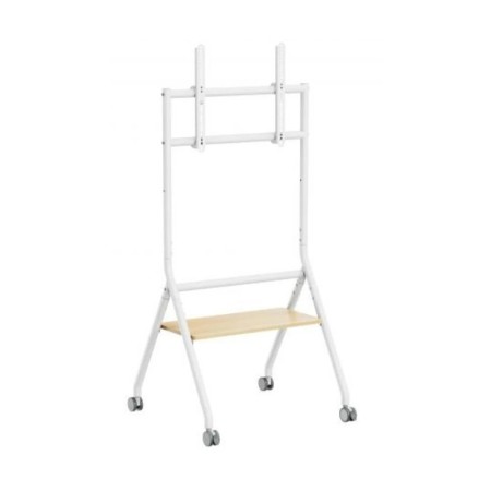 Soporte suelo con ruedas ewent vesa hasta 86 pulgadas 600x400mm max 80kg