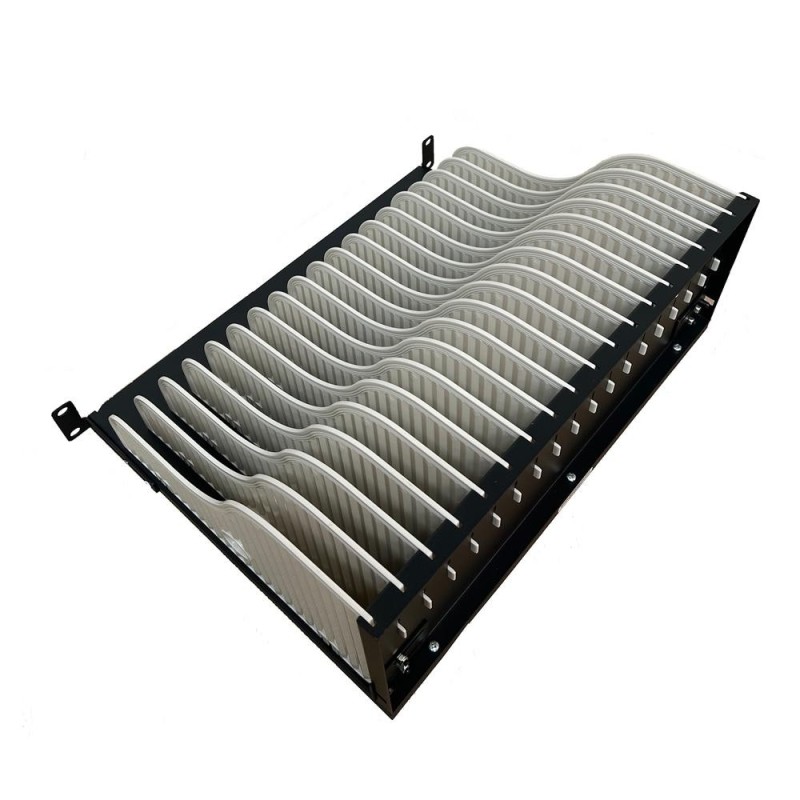 Estante para armario rack para carga ewent ew1720 18 dispositivos