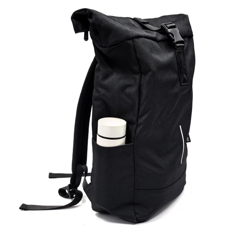 Mochila unisex ewent trendy roll para portatil 17.3 pulgadas negra