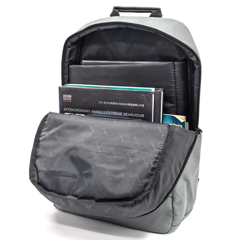 Mochila unisex ewent urban business para portatil 16.1 pulgadas gris