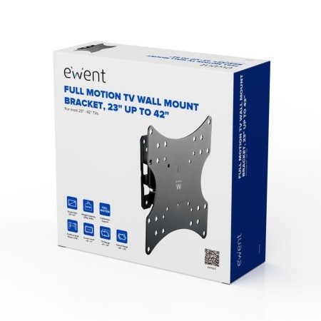Soporte de pared ewent ew1520 para tv de 23 pulgadas - 42 pulgadas carga maxima 20kg