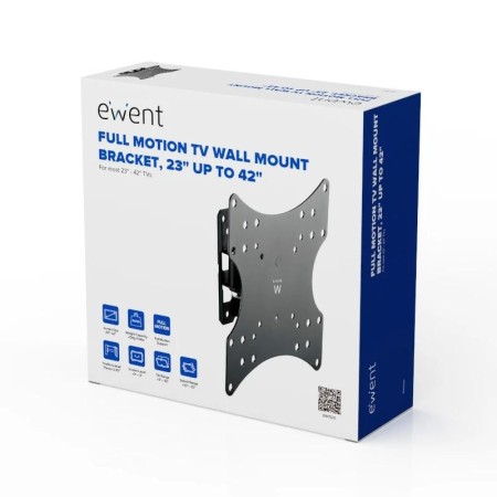 Soporte de pared ewent ew1520 para tv de 23 pulgadas - 42 pulgadas carga maxima 20kg