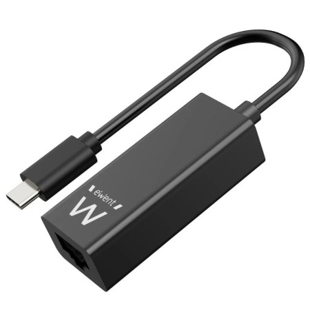Cable adaptador ewent usb tipo c a rj45 - macho - hembra