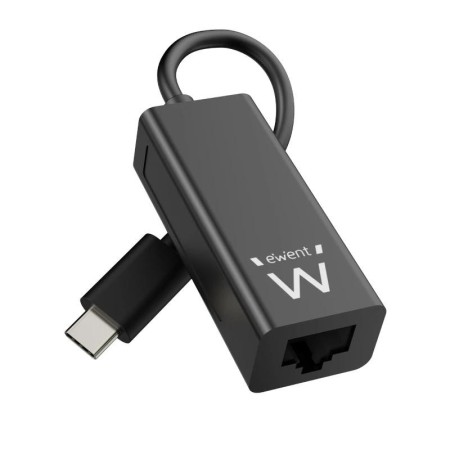 Cable adaptador ewent usb tipo c a rj45 - macho - hembra