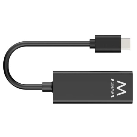 Cable adaptador ewent usb tipo c a rj45 - macho - hembra