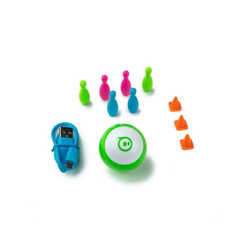 Robot sphero mini bola robotica interactiva verde
