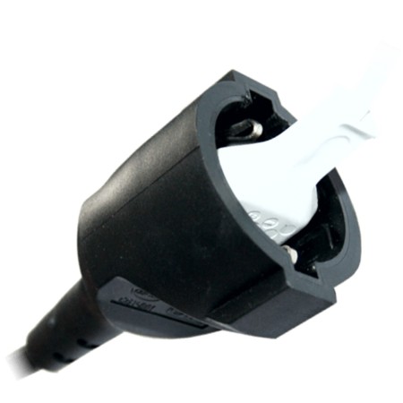 Cable prolongador de corriente silver electrics 3m - 3x 1.5mm - 250v - 16a - 3.500w negro