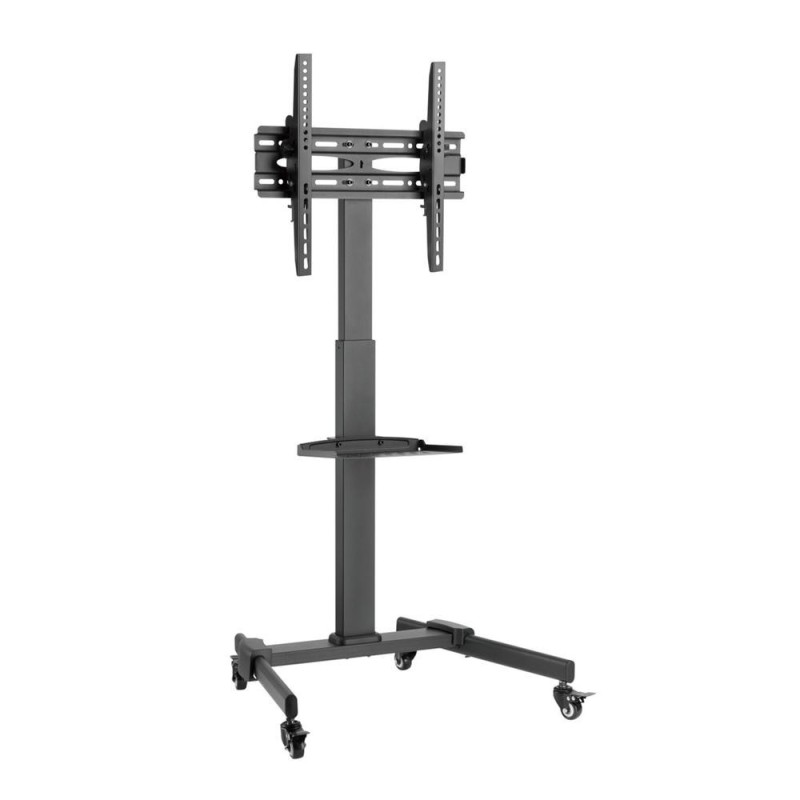 Soporte de Suelo Orientable/ Inclinable con Ruedas Fonestar STS-4244N para TV de 32-65″/ hasta 35kg