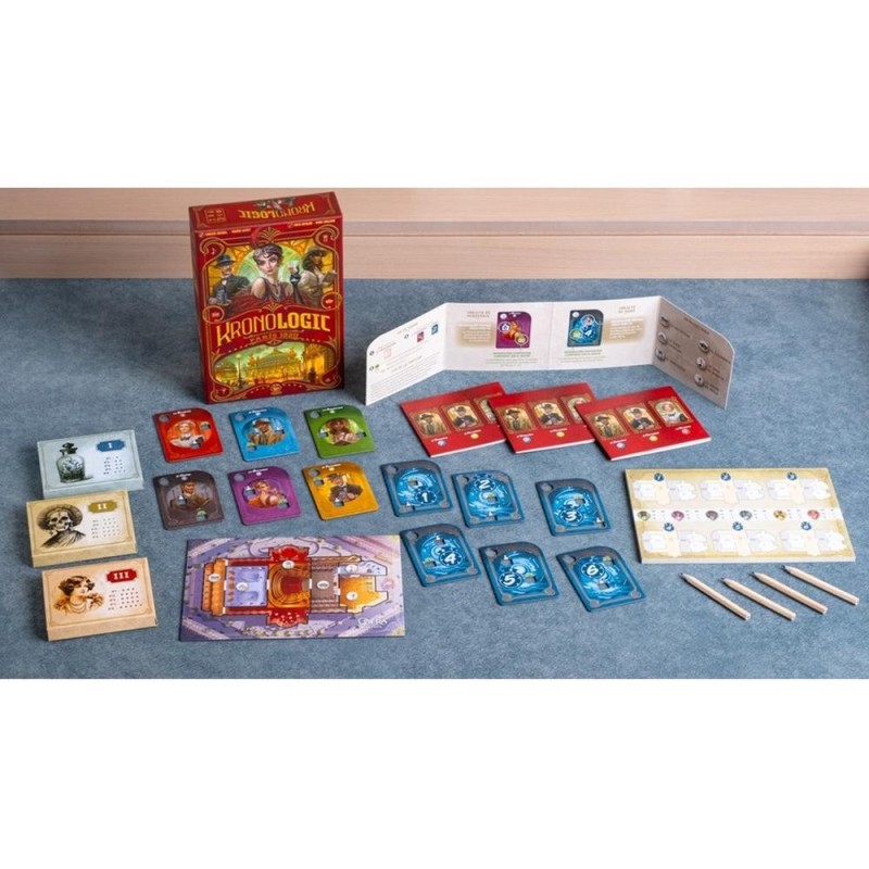 Juego de mesa kronologic: paris 1920