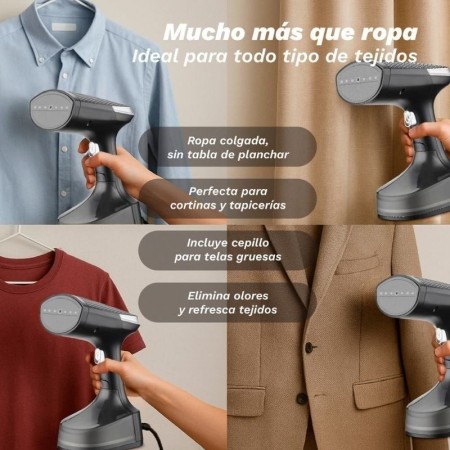 Plancha Vertical Grunkel PV-1600GSO/ 1600W/ Depósito 310ml