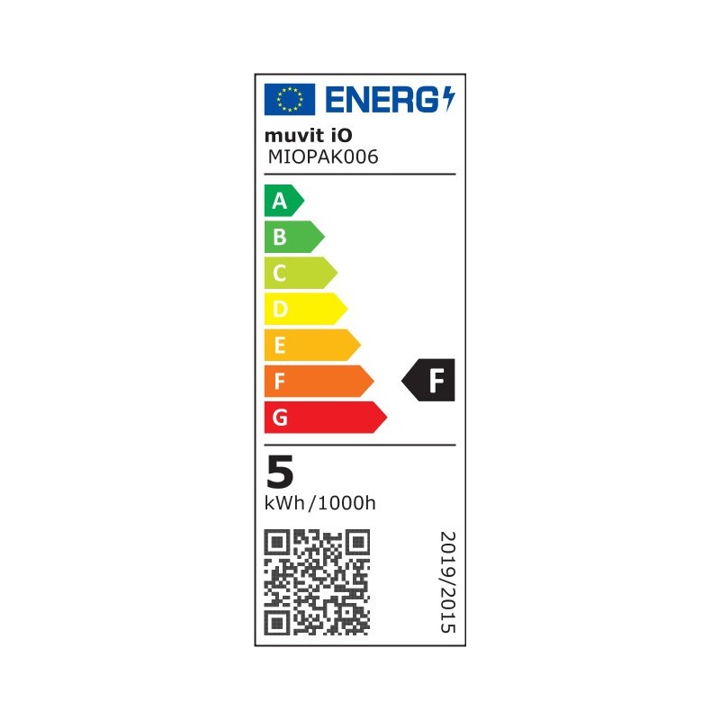 Bombilla muvit io gu10 5.5w rgb pack 3 unidades