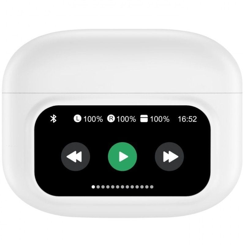 Auriculares Bluetooth Muvit For Change True Wireless Estéreo con estuche de carga/ Autonomía 6h/ Blancos