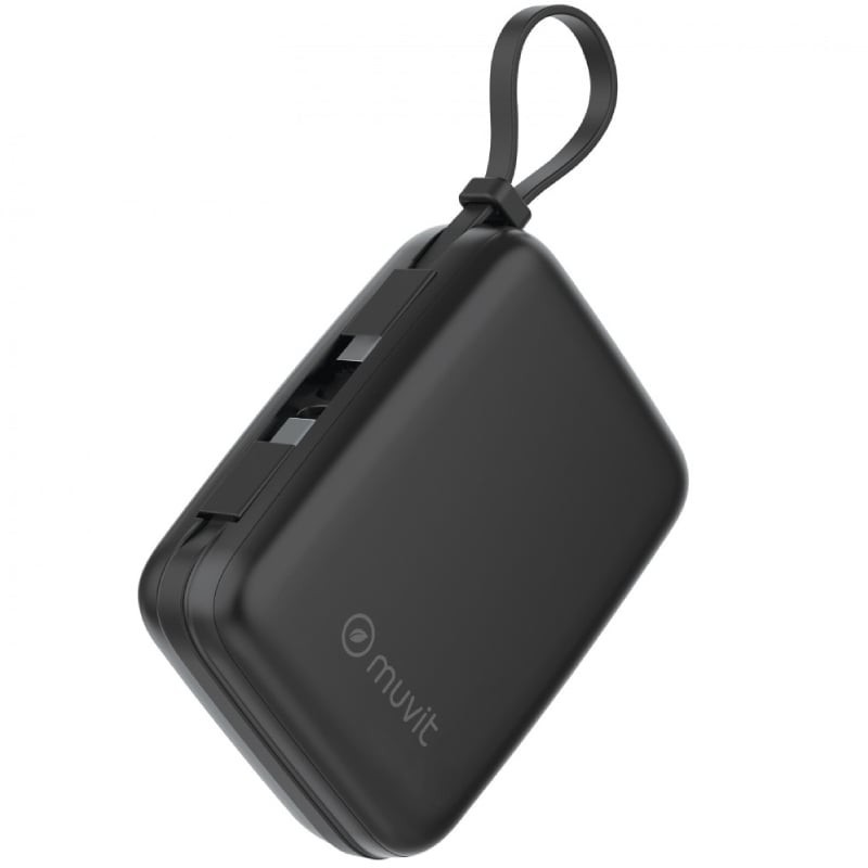 Powerbank 20000mAh Muvit For Change MCCHP0015/ 65W/ Negra
