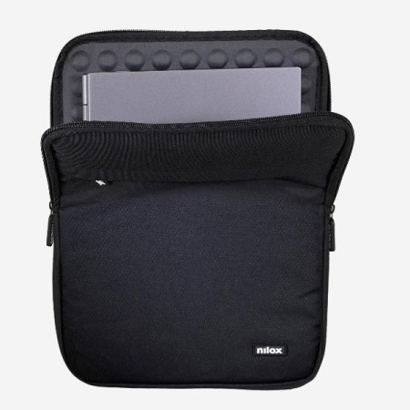 Funda nilox sleeve para portatil 14.1 pulgadas negra