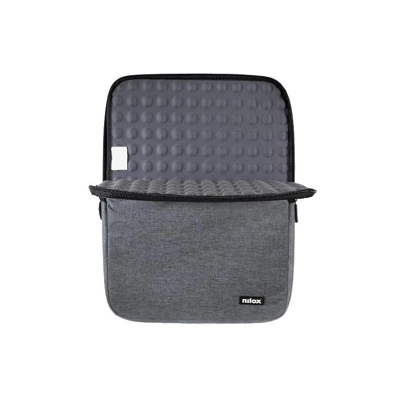 Funda nilox sleeve para portatil 14.1 pulgadas gris