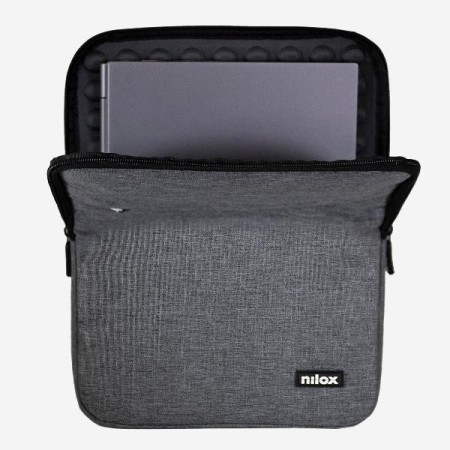 Funda nilox sleeve para portatil 15.6 pulgadas gris