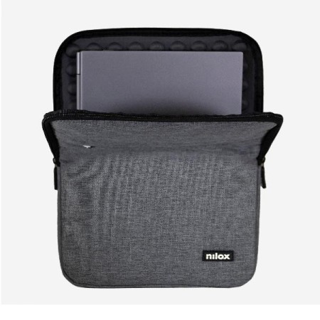 Funda nilox sleeve para portatil 17.3 pulgadas gris