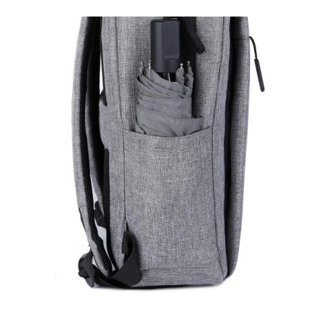 Mochila nilox nxbk035 para portatil 15.6 pulgadas gris