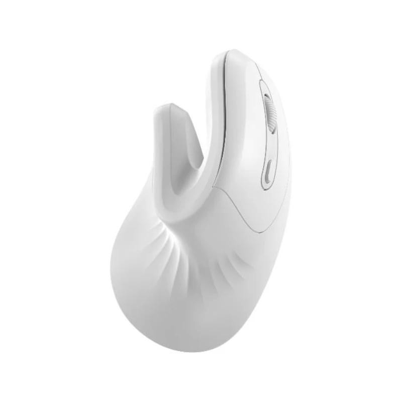 Nilox NXMOEV03 Ratón Vertical Wirelles Sil. Blanco