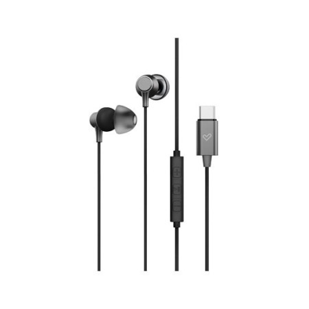 Auriculares energy sistem metallized usb tipo c negro