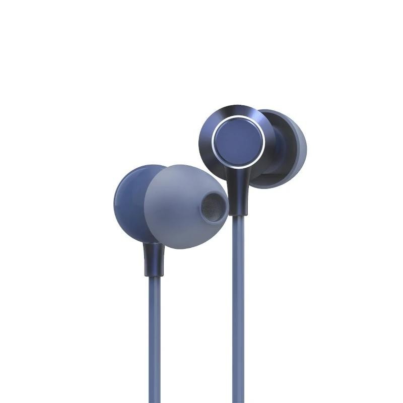 Auriculares energy sistem metallized usb tipo c azul