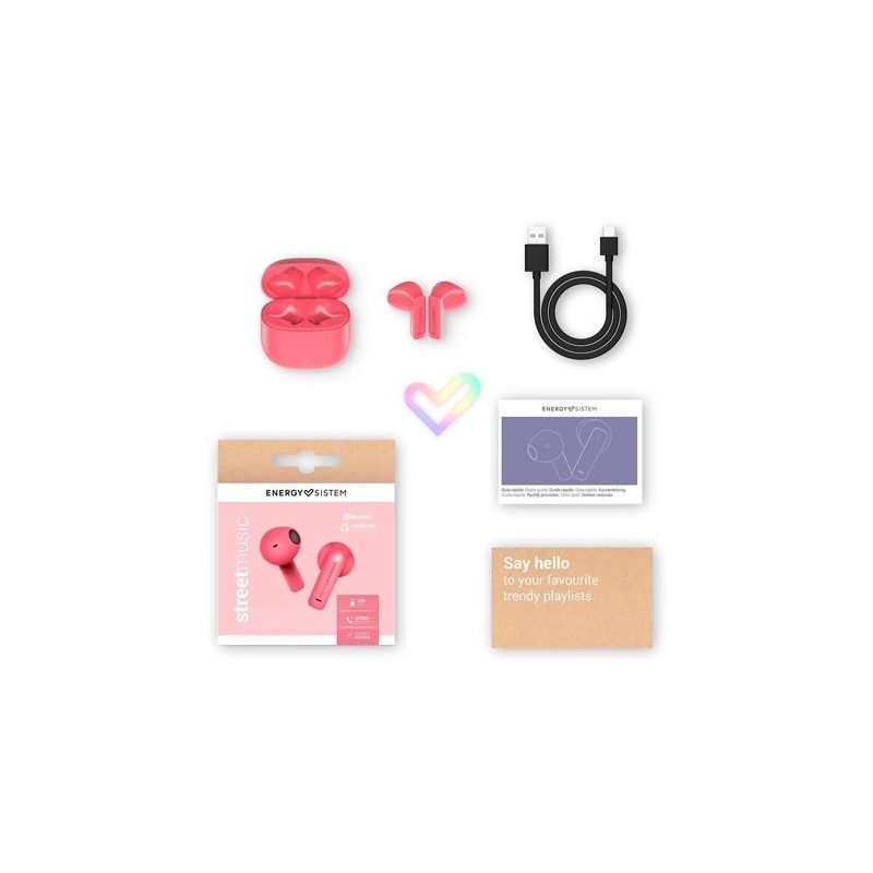 Energy Sistem Auriculares StreetMusic Coral - TW