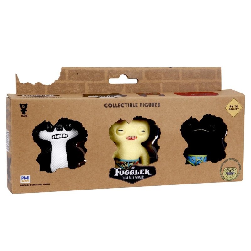 Fuggler pack de 3 figuras