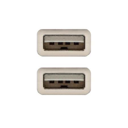 Nanocable Cable USB 2.0, Tipo A/M-A/M, 2.0 m