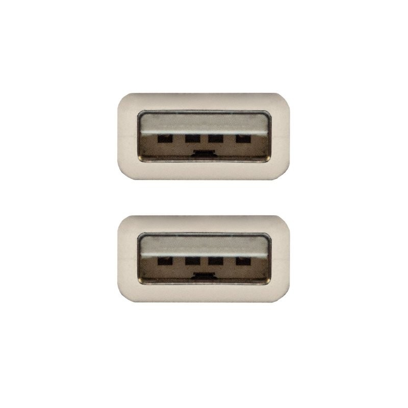 Nanocable Cable USB 2.0, Tipo A/M-A/M, 2.0 m
