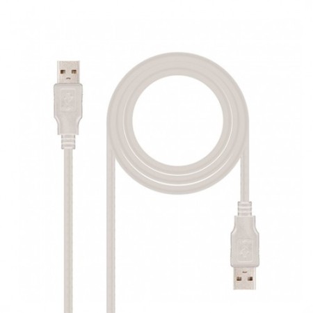 Nanocable Cable USB 2.0, Tipo A/M-A/M, 2.0 m