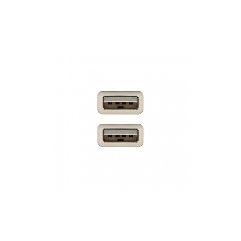 Nanocable Cable USB 2.0, Tipo A/M-A/M, 2.0 m