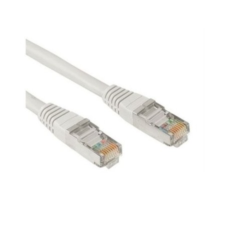 Cable red nanocable latiguillo rj45 utp cat6 5m gris