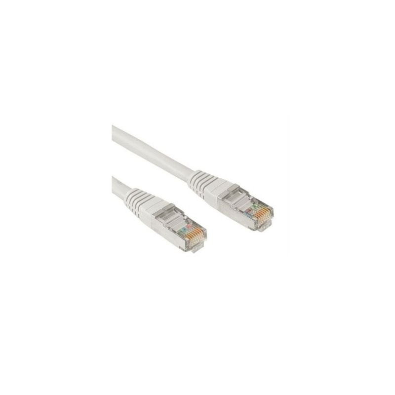 Cable red nanocable latiguillo rj45 utp cat6 5m gris