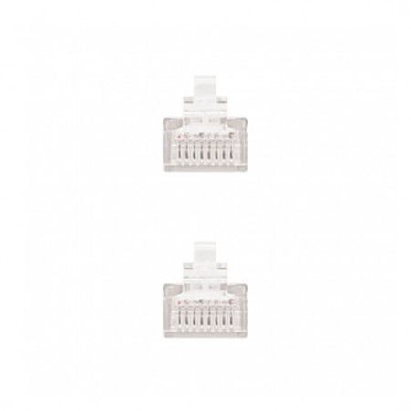 Cable red nanocable latiguillo rj45 utp cat6 10m gris