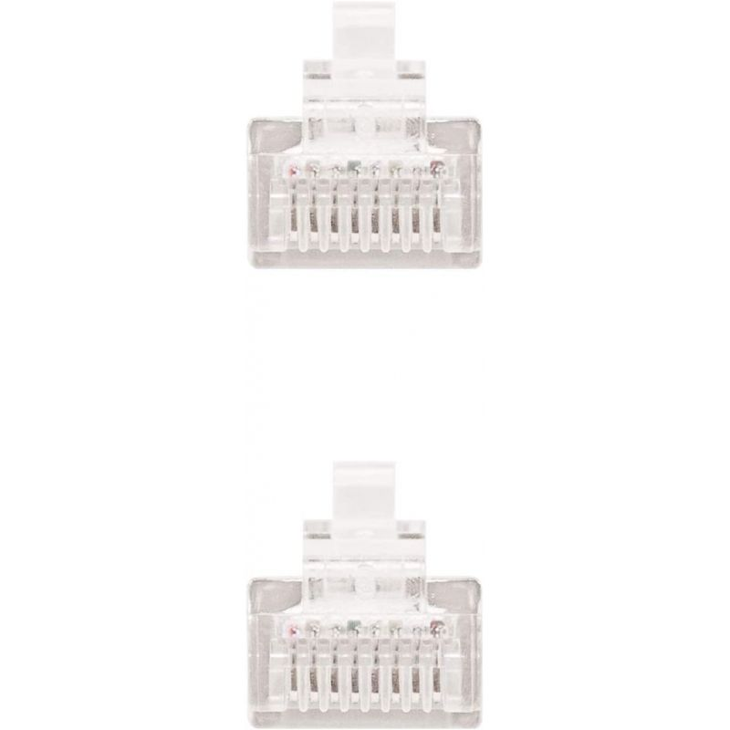 Cable red nanocable latiguillo rj45 utp cat6 10m gris