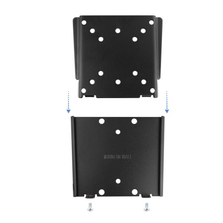 Soporte pared tv lp1023f - b 13 pulgadas - 27 pulgadas carga maxima 30kg negro
