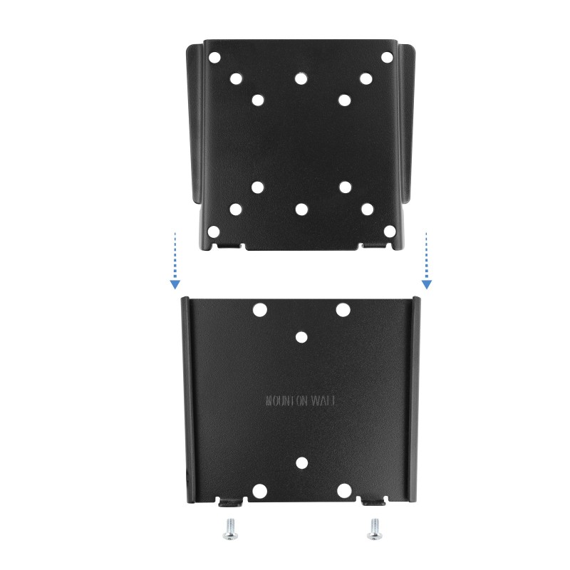 Soporte pared tv lp1023f - b 13 pulgadas - 27 pulgadas carga maxima 30kg negro