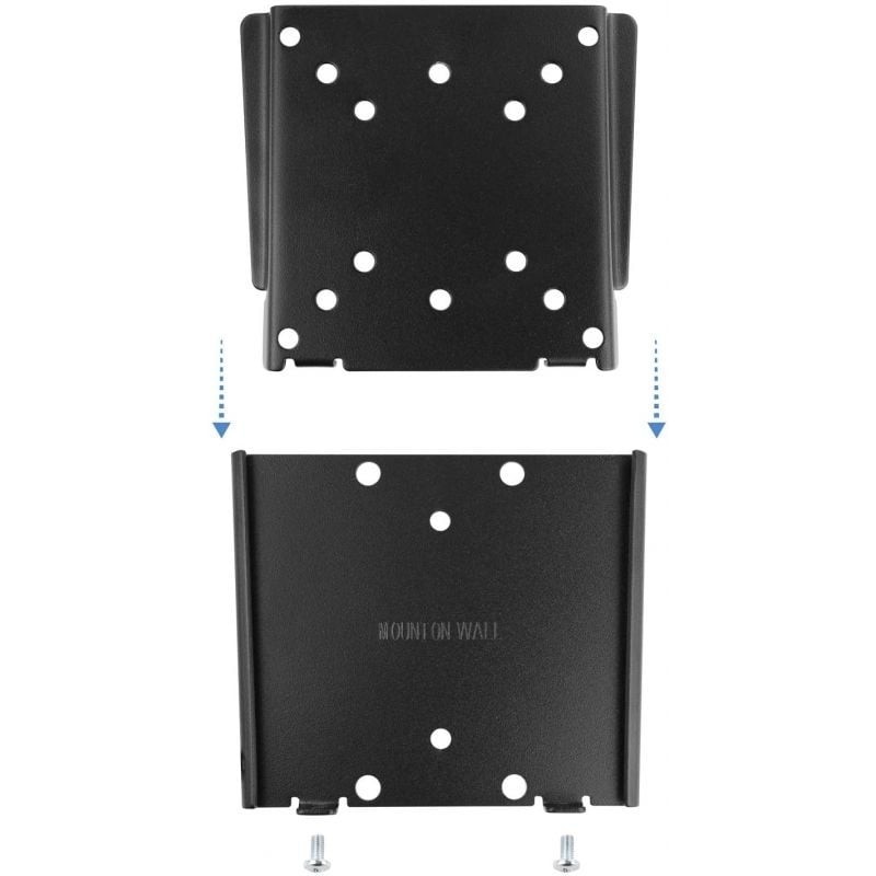 Soporte pared tv lp1023f - b 13 pulgadas - 27 pulgadas carga maxima 30kg negro