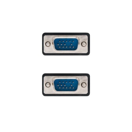 Cable SVGA Nanocable 10.15.0115/ VGA Macho - VGA Macho/ 15m/ Negro