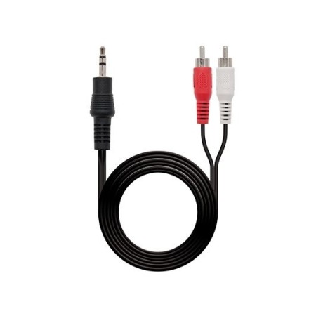 Nanocable Cable Audio Jack 3.5/M-2xRCA/M, 3 M